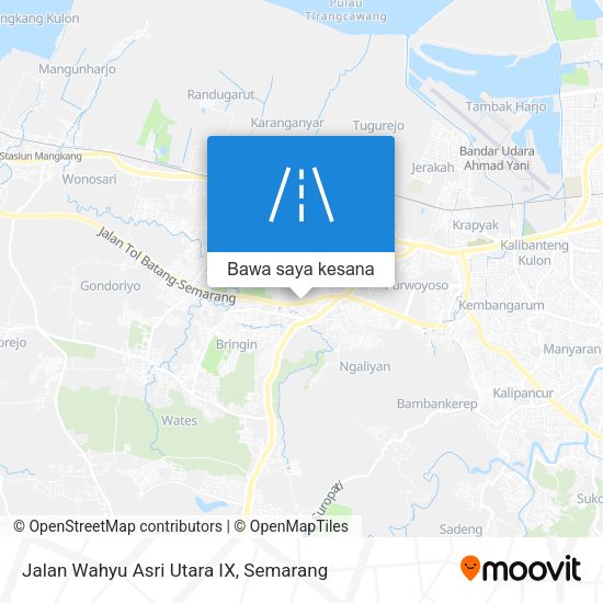 Peta Jalan Wahyu Asri Utara IX