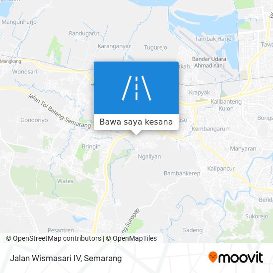 Peta Jalan Wismasari IV