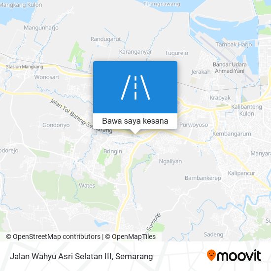 Peta Jalan Wahyu Asri Selatan III