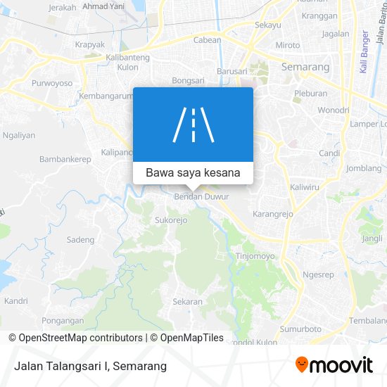 Peta Jalan Talangsari I