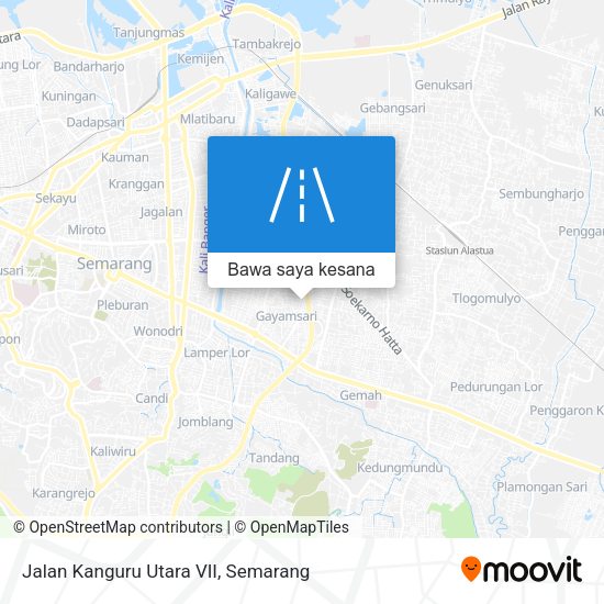 Peta Jalan Kanguru Utara VII