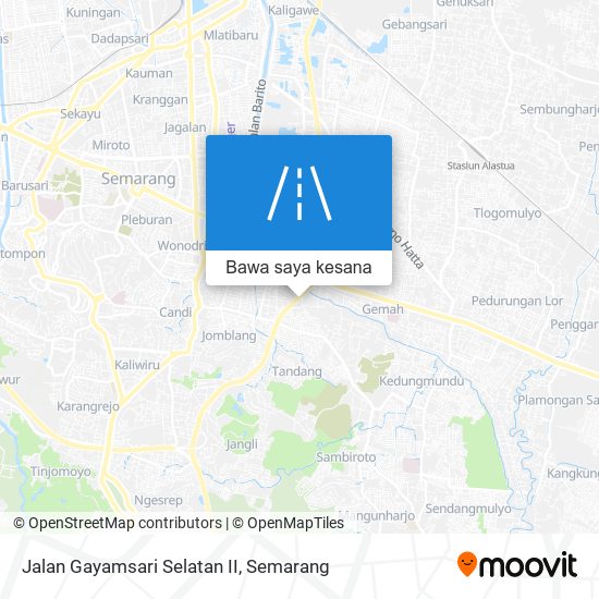 Peta Jalan Gayamsari Selatan II