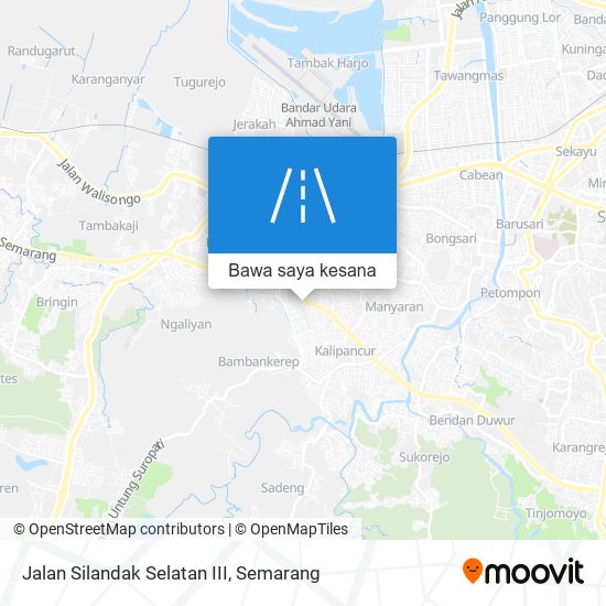 Peta Jalan Silandak Selatan III