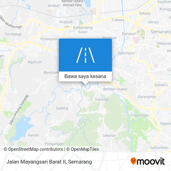 Peta Jalan Mayangsari Barat II