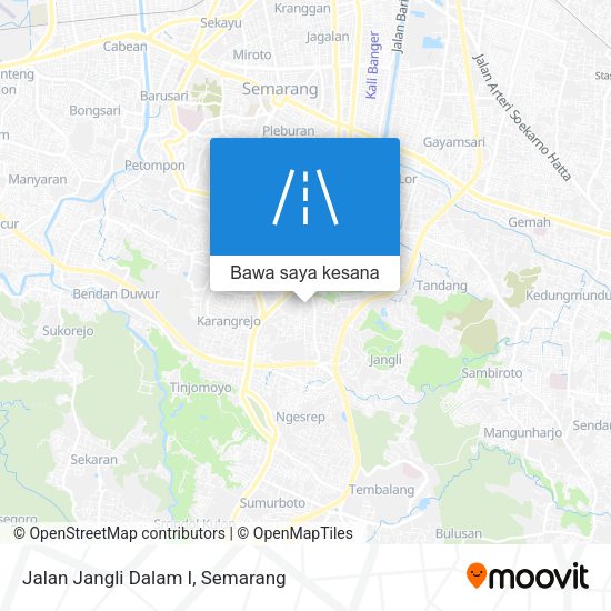 Peta Jalan Jangli Dalam I