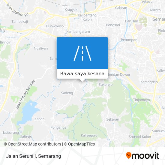 Peta Jalan Seruni I