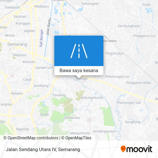 Peta Jalan Sendang Utara IV