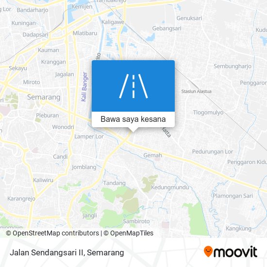 Peta Jalan Sendangsari II