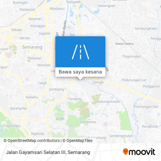 Peta Jalan Gayamsari Selatan III