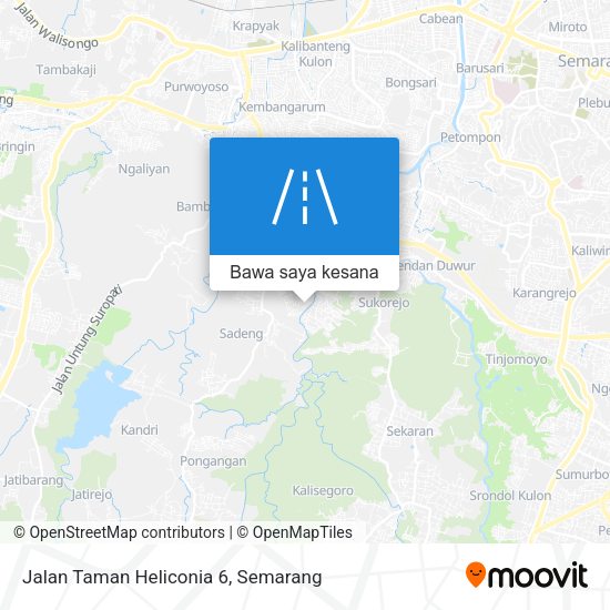 Peta Jalan Taman Heliconia 6