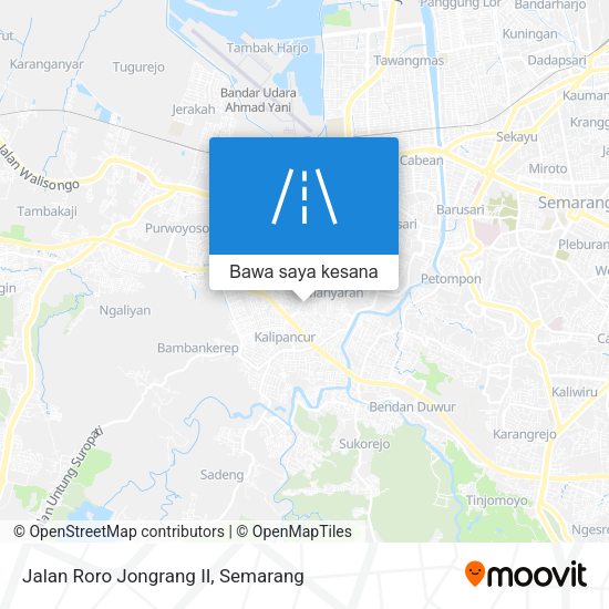 Peta Jalan Roro Jongrang II