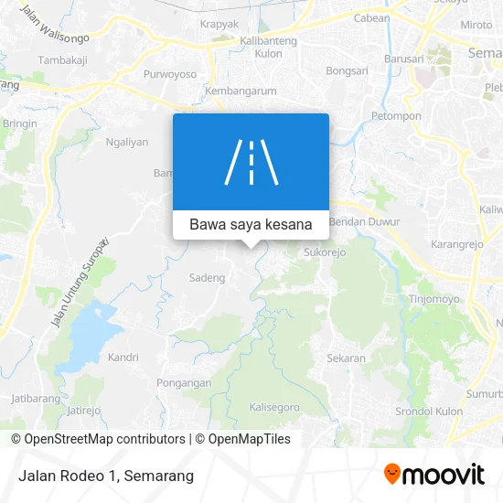 Peta Jalan Rodeo 1