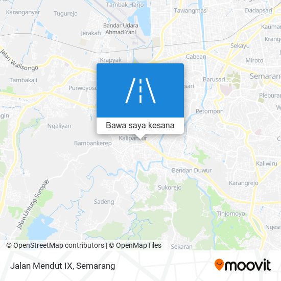 Peta Jalan Mendut IX