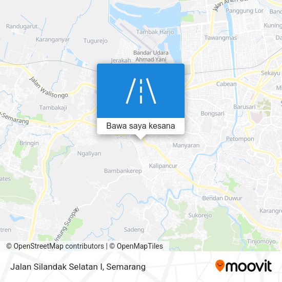 Peta Jalan Silandak Selatan I