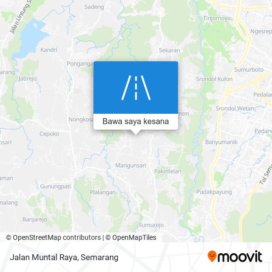 Peta Jalan Muntal Raya