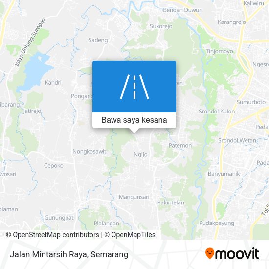 Peta Jalan Mintarsih Raya
