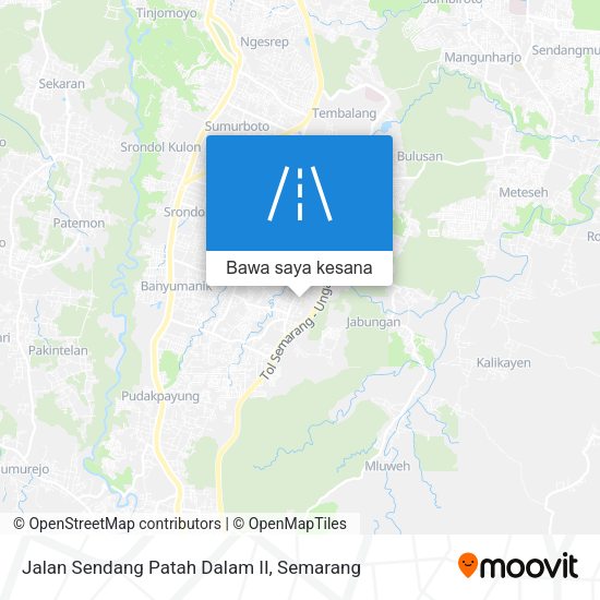 Peta Jalan Sendang Patah Dalam II
