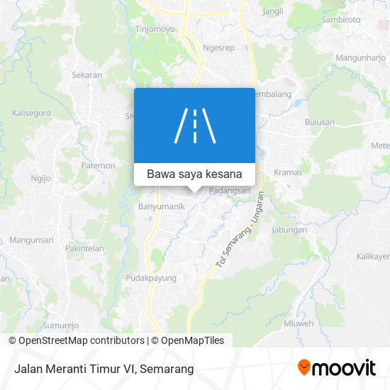 Peta Jalan Meranti Timur VI