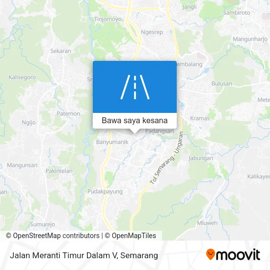 Peta Jalan Meranti Timur Dalam V
