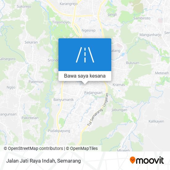 Peta Jalan Jati Raya Indah