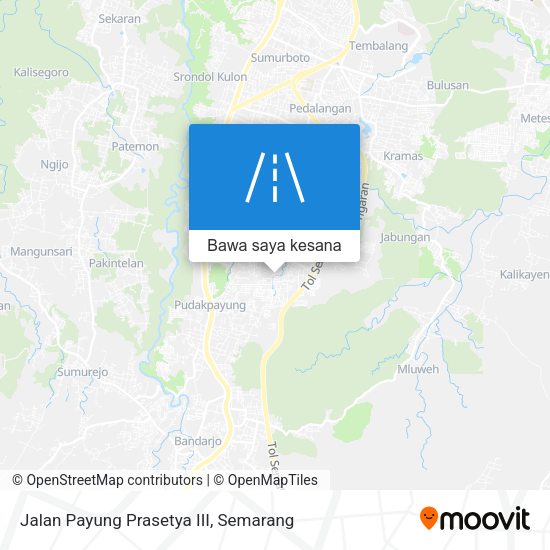 Peta Jalan Payung Prasetya III