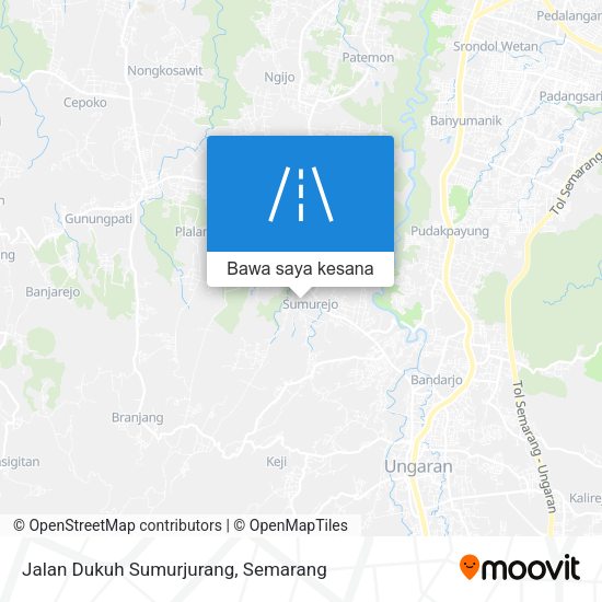 Peta Jalan Dukuh Sumurjurang