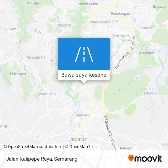 Peta Jalan Kalipepe Raya