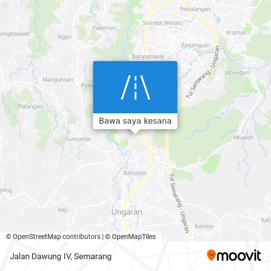 Peta Jalan Dawung IV