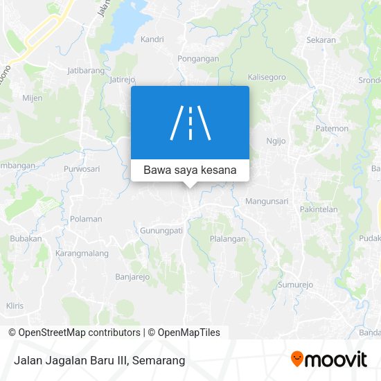 Peta Jalan Jagalan Baru III