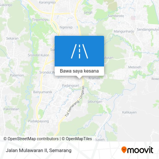 Peta Jalan Mulawaran II
