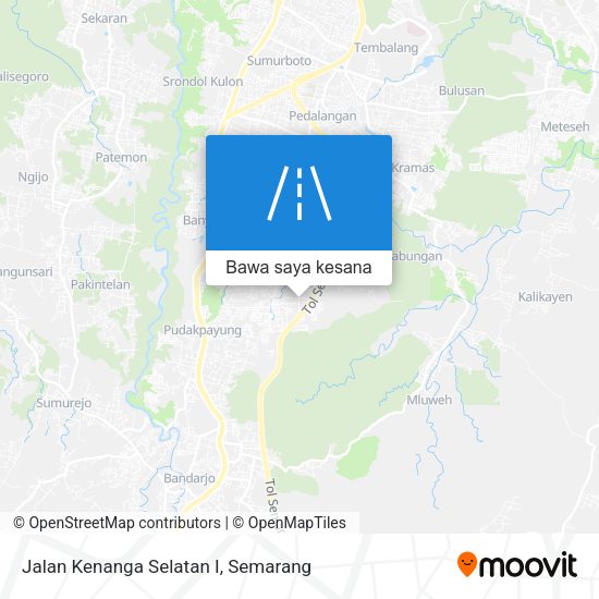 Peta Jalan Kenanga Selatan I