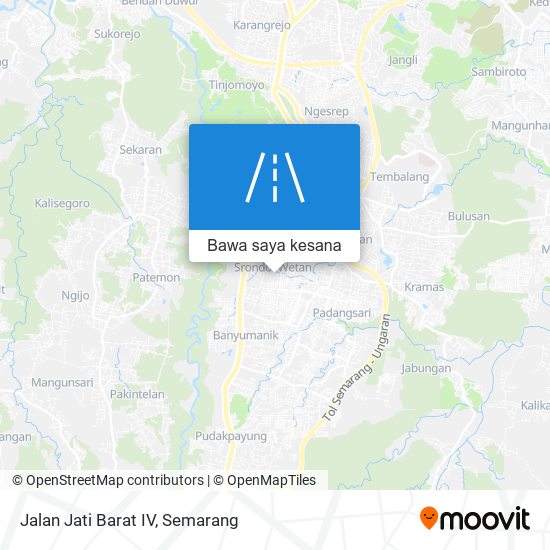 Peta Jalan Jati Barat IV