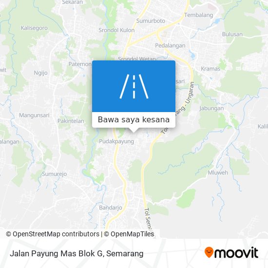 Peta Jalan Payung Mas Blok G