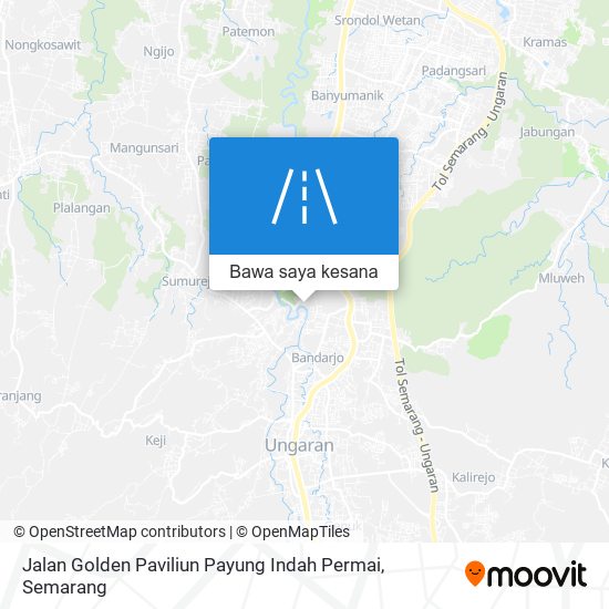 Peta Jalan Golden Paviliun Payung Indah Permai