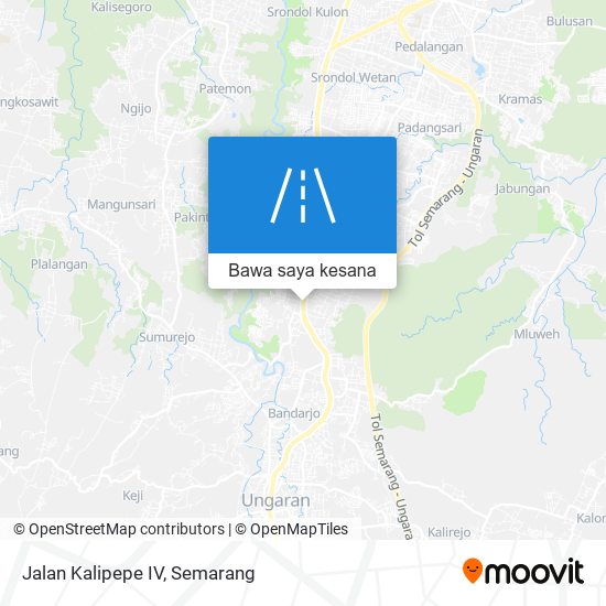 Peta Jalan Kalipepe IV