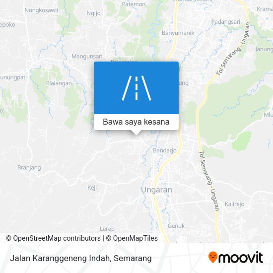 Peta Jalan Karanggeneng Indah