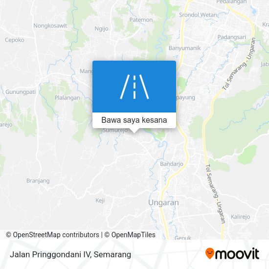 Peta Jalan Pringgondani IV