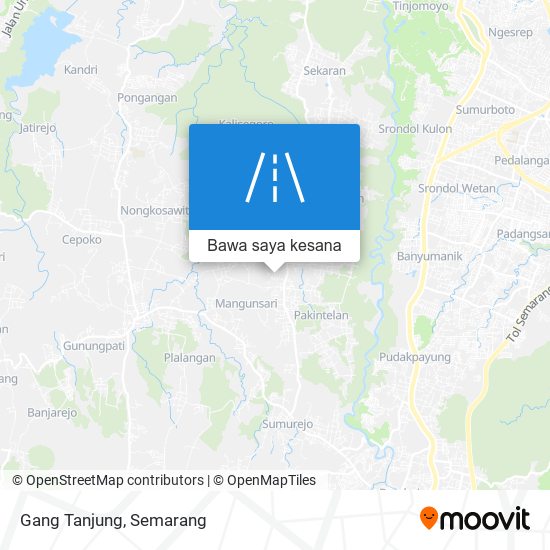 Peta Gang Tanjung