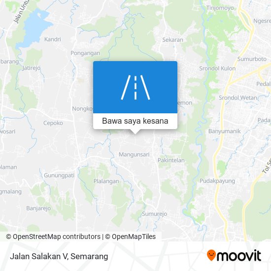 Peta Jalan Salakan V