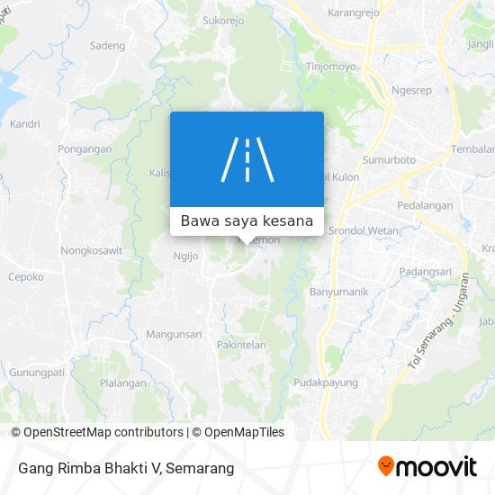 Peta Gang Rimba Bhakti V