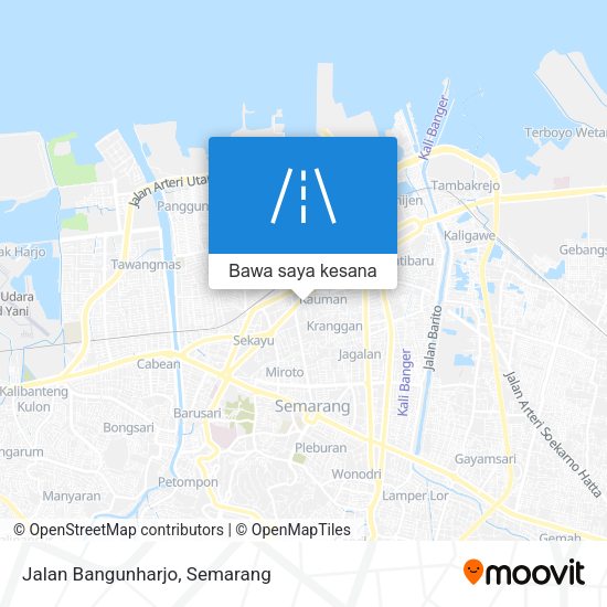 Peta Jalan Bangunharjo