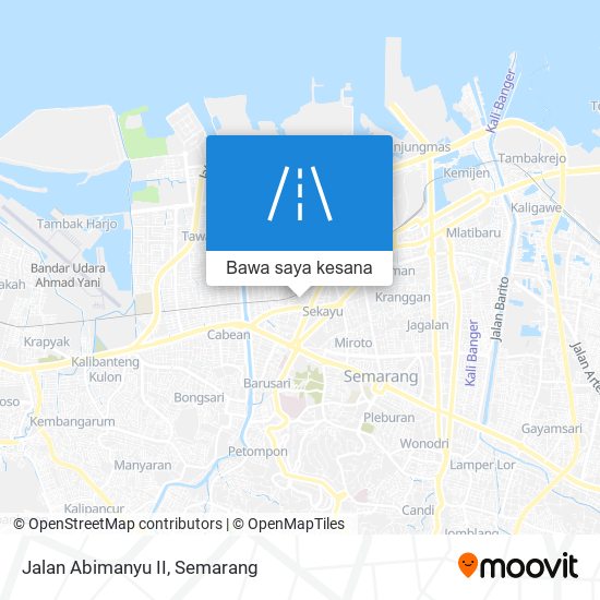 Peta Jalan Abimanyu II