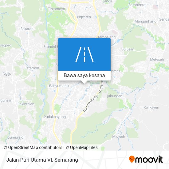 Peta Jalan Puri Utama VI