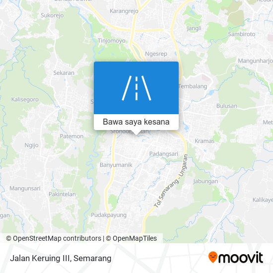 Peta Jalan Keruing III