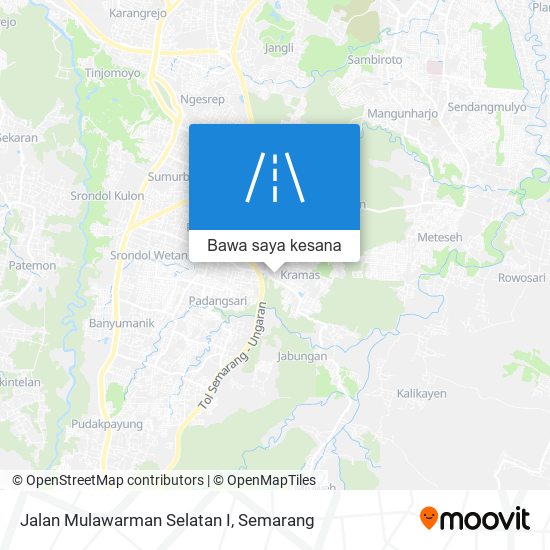 Peta Jalan Mulawarman Selatan I