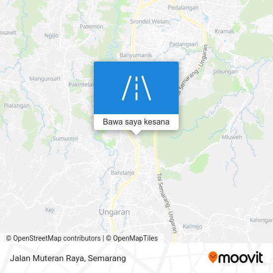 Peta Jalan Muteran Raya