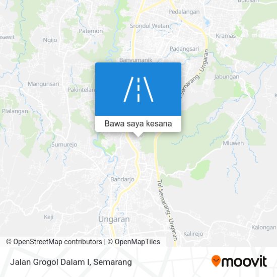 Peta Jalan Grogol Dalam I