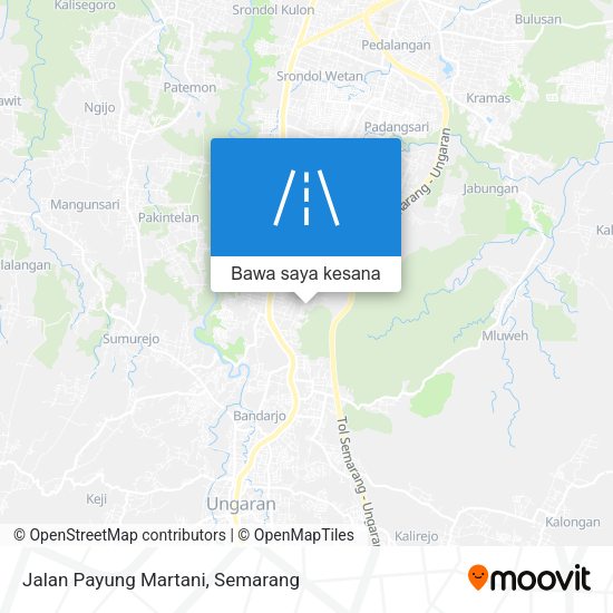 Peta Jalan Payung Martani
