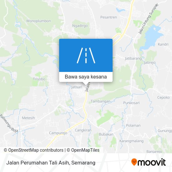 Peta Jalan Perumahan Tali Asih