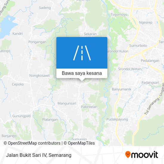 Peta Jalan Bukit Sari IV